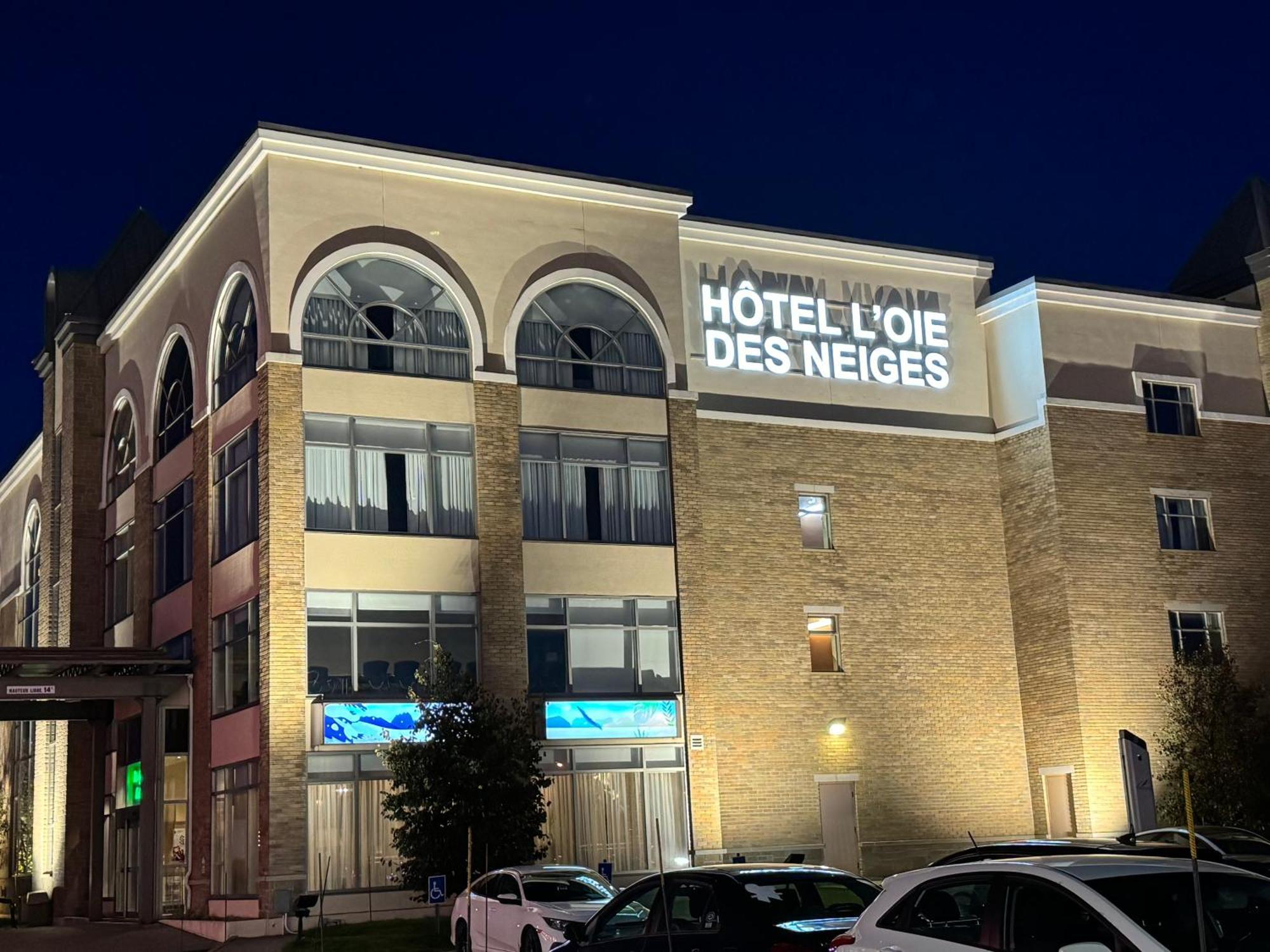 Hotel L'Oie Des Neiges Levis Bagian luar foto